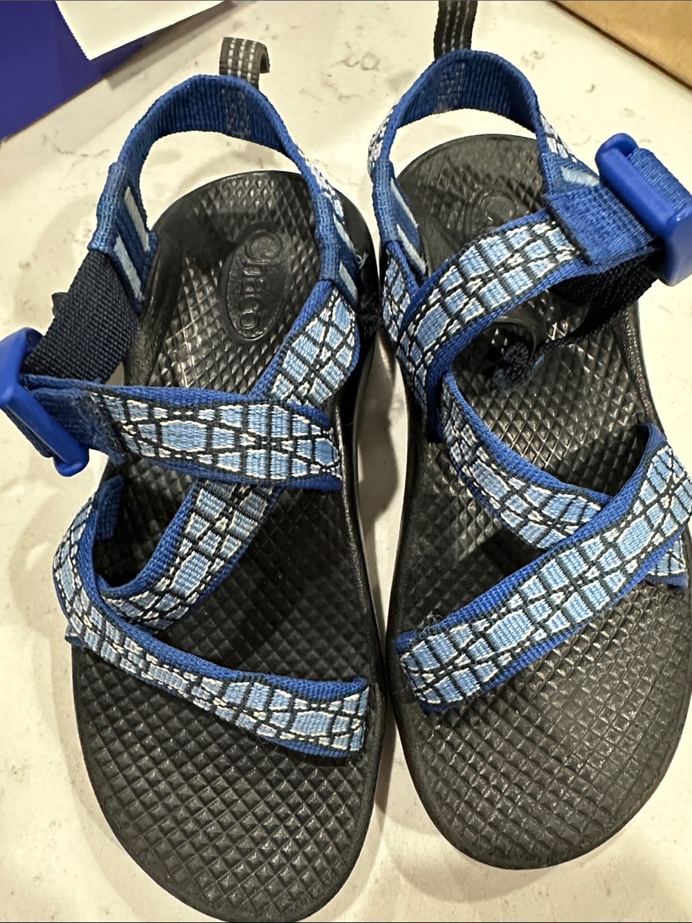 Kids Blue Active Sandals - Unbranded